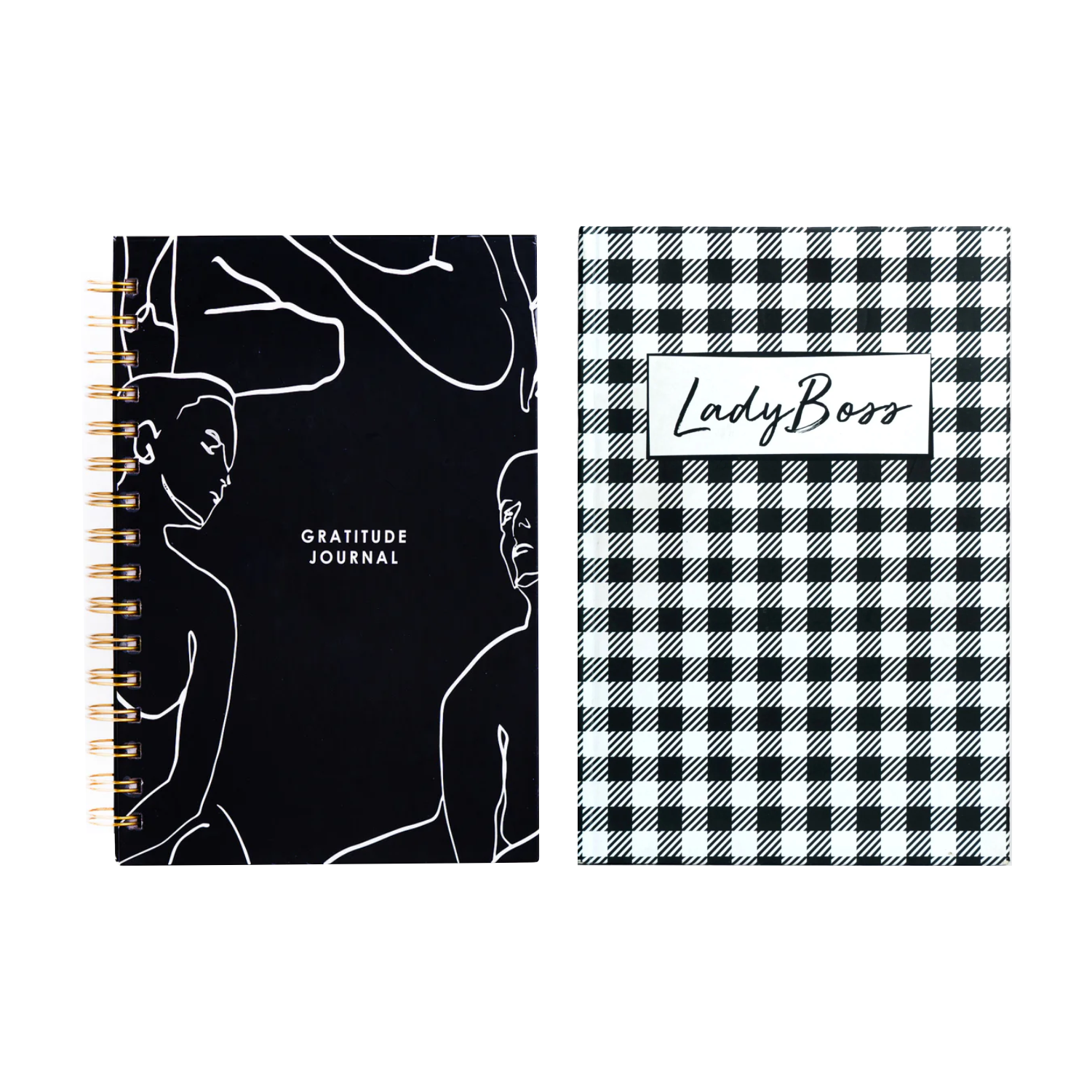 MONOCHROME LOVERS- NOTEBOOK & GRATITUDE JOURNAL