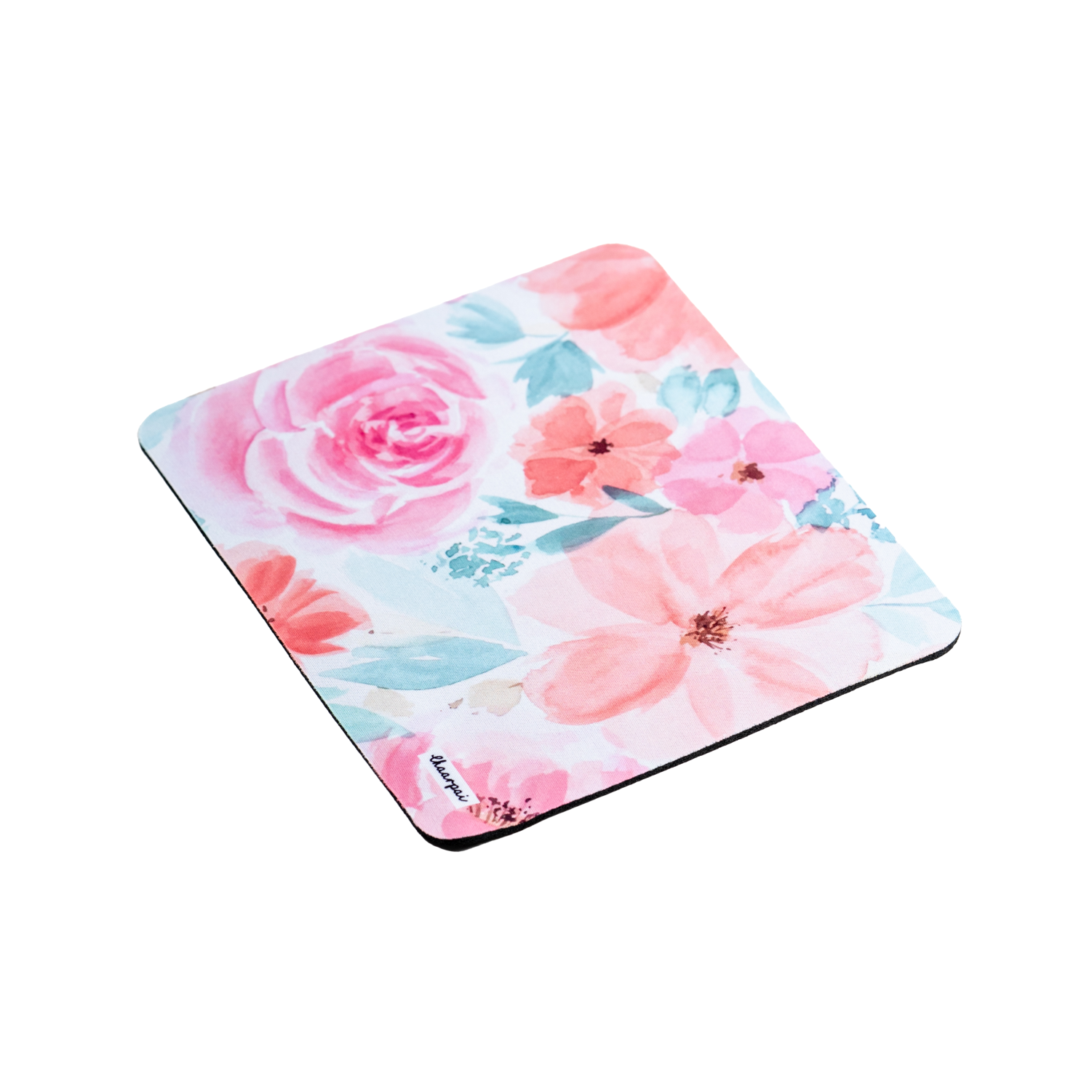 HANDPAINTED FLORAL - MOUSEPAD