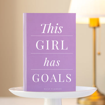 THIS GIRL HAS GOALS (LILAC) - Undated Daily Planner