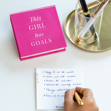 THIS GIRL HAS GOALS - JOTTER NOTEPAD