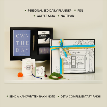 OWN THE DAY (BLUE)- Rakhi Gift set