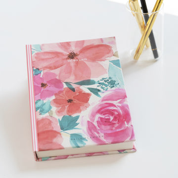 HANDPAINTED FLORAL - Undated Daily Planner