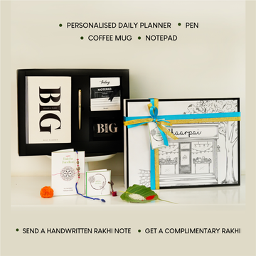 BIG DREAMS & PLANS CREAM- Rakhi Gift set