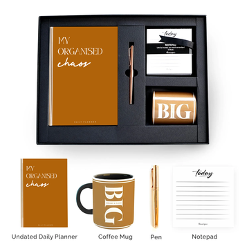 MY ORGANISED CHAOS (BROWN) - GIFT SET