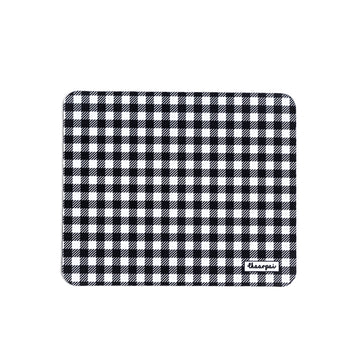 Black & White Checks Mousepad