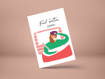 Feel Better Soon greeting card