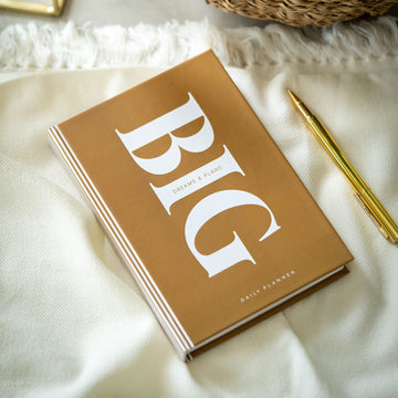 BIG DREAMS & PLANS - Undated Daily Planner