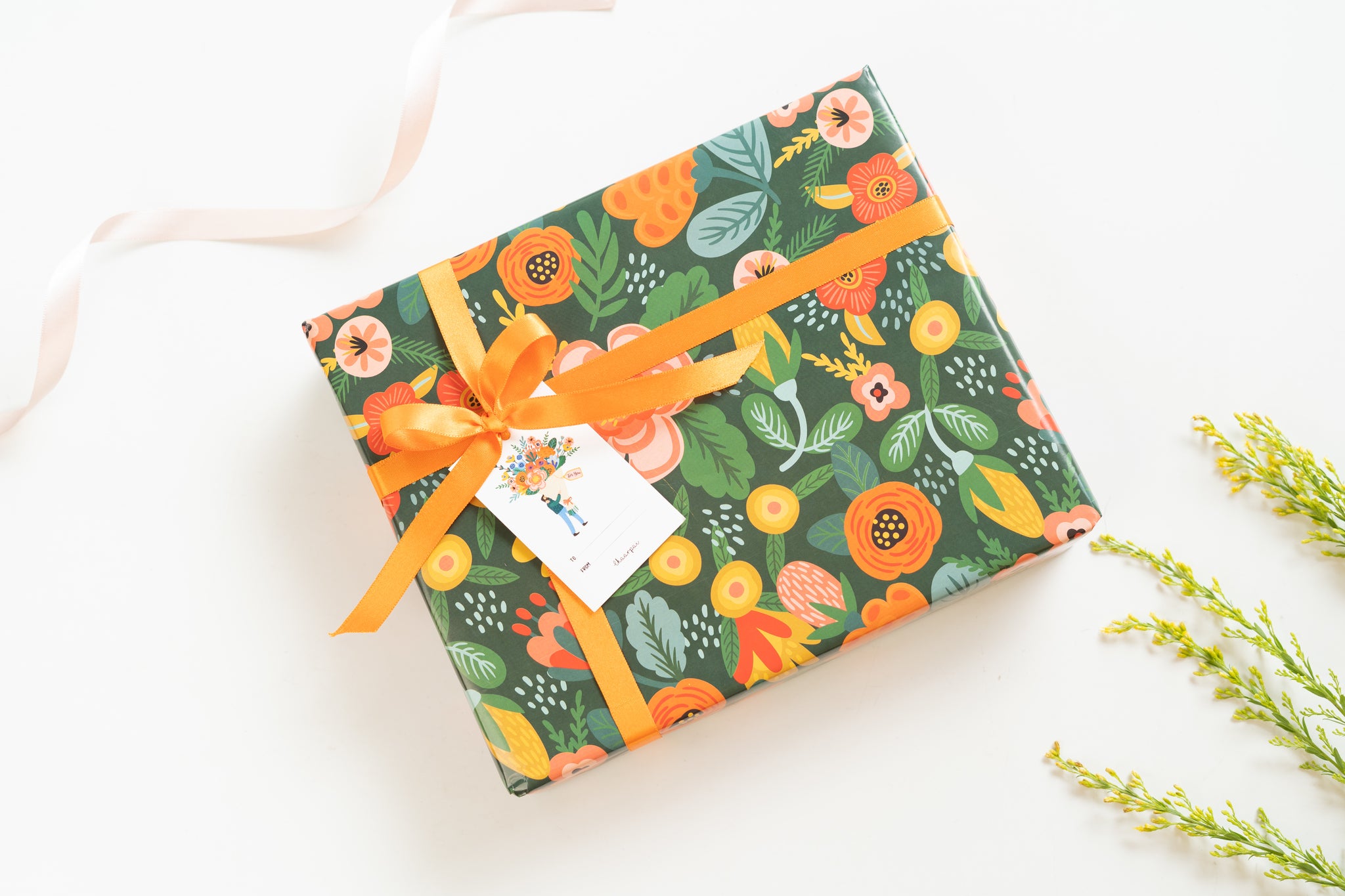 Growing Wild Gift Wrap Sheets (Roll of 3) | bubblegum market